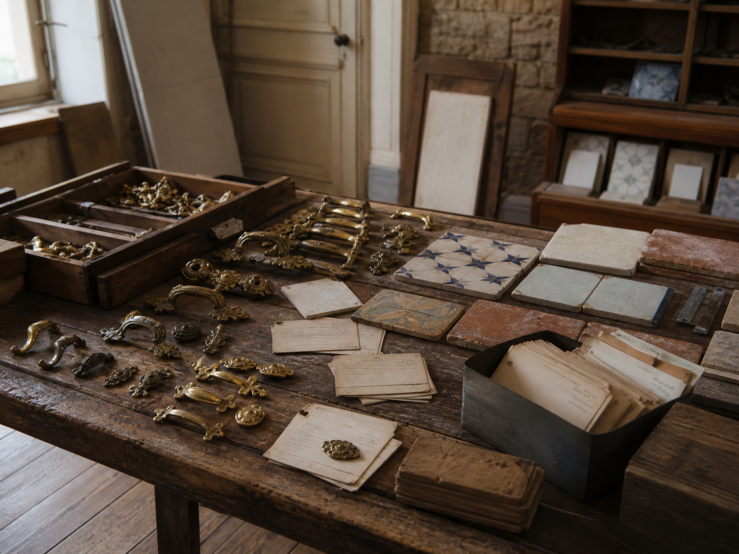 Éléments anciens catalogués pour réemploi